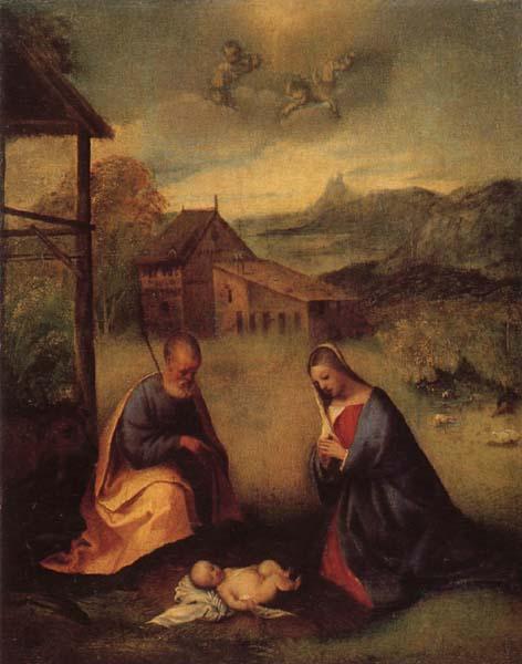 Girolamo Romanino Adoration of the Christ oil painting picture